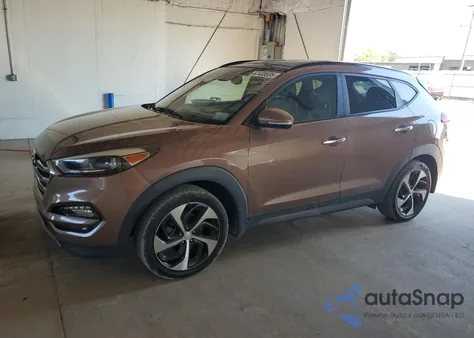 2016 Hyundai Tucson Limited из США, поврежденный, VIN KM8J33A26GU210632